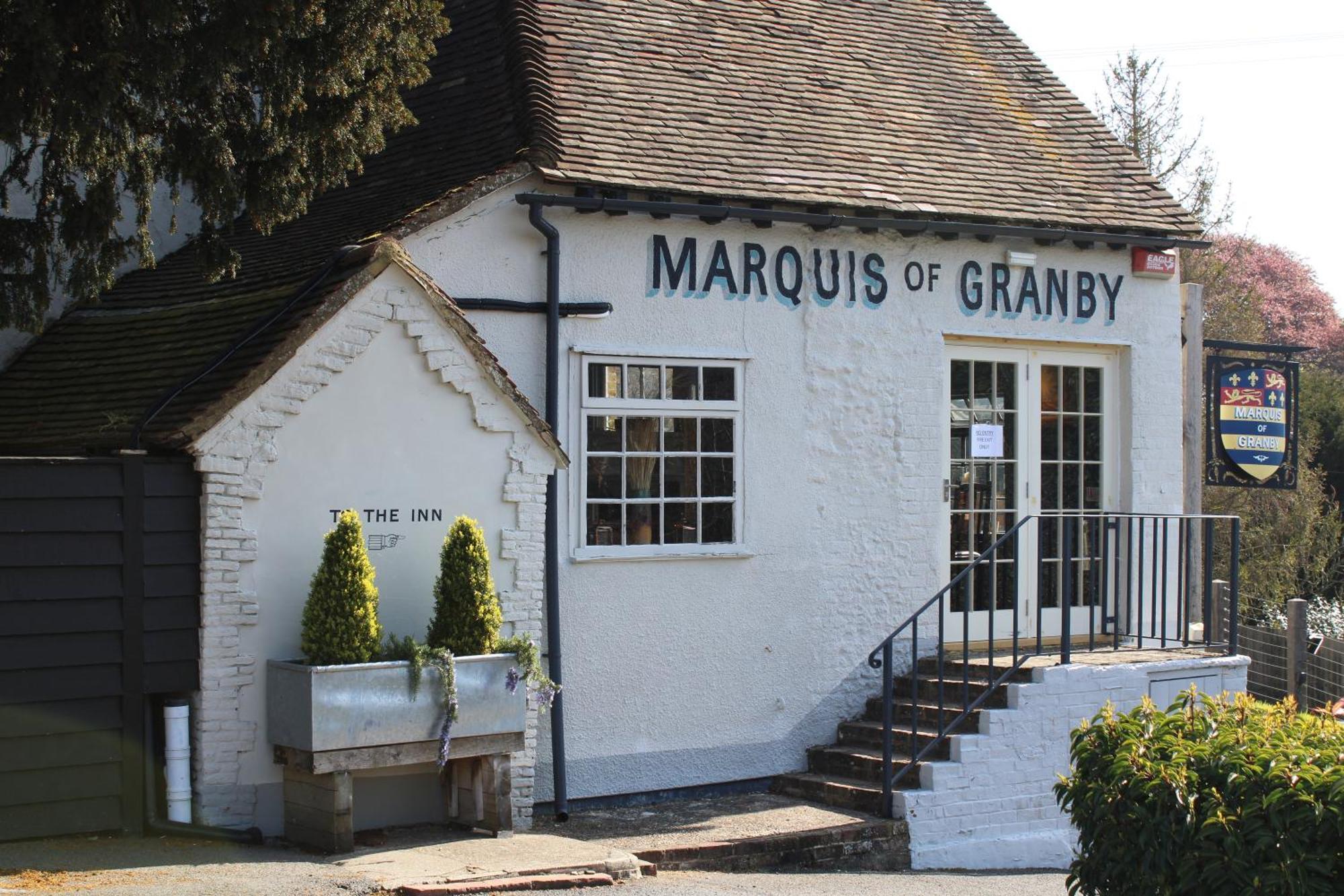 Hotel The Marquis Of Granby Alkham Exterior foto