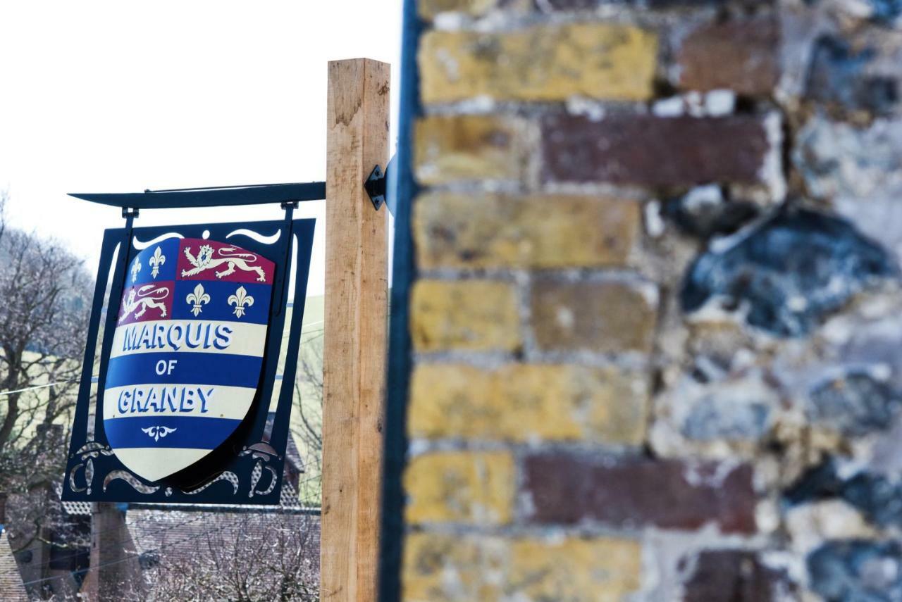 Hotel The Marquis Of Granby Alkham Exterior foto