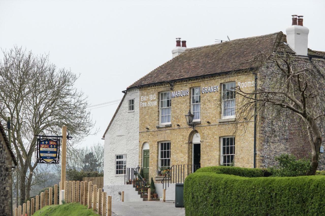 Hotel The Marquis Of Granby Alkham Exterior foto